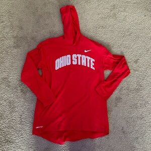 Nike Ohio State Red Pullover Hoodie